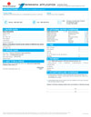 Warranty Application form